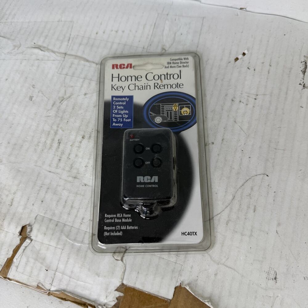 RCA HC40TX Home Control Key Chain Remote Compatible IBM Brand New Sealed